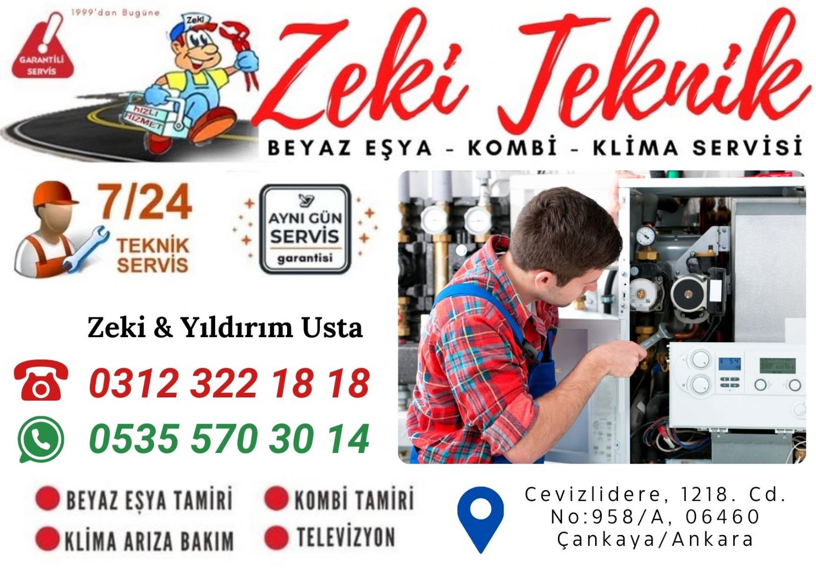 Cevizlidere Demirdöküm Servisi